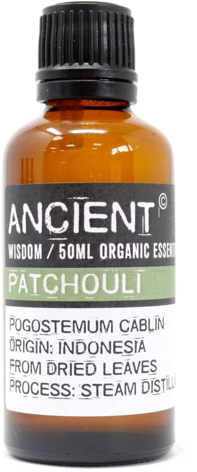 Biologische Etherische Olie Patchouli - 50ml - Essentiële Oliën Aromatherapie - Essentiële Patchouli Olie