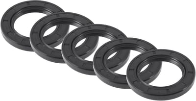 Universele Olieafdichting Dubbele Lip Met Stalen Veer voor Roterende As 40x62x7mm, Hoge Druk NBR Rubber, 5 Stuks - Duurzaam, Waterdicht, Geschikt voor Diverse Toepassingen
