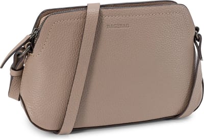 Bag2Bag Leren Schoudertas Riga Beige / Taupe