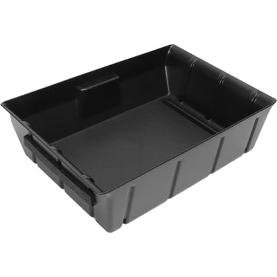 Boîte de Rangement Sous Siège Conducteur Passager Organisateur Sous Siège Bac de Rangement Remplacement pour Tesla Model Y black