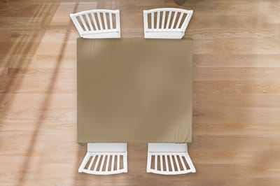 Tafelkleed - Tafellaken - 100x100 cm - Palet - Beige - Interieur - Binnen en Buiten