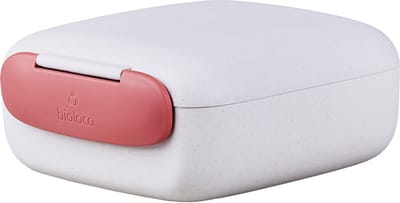 BioLoco PLA urban lunchbox mini lime stone - 13x14,5x6cm