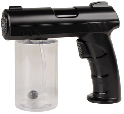 DKS Pro Water Spray Gun Black – Nano Spray Gun – Blue Light Atomizer – USB-C Oplaadbaar – 325 ml – Zwart