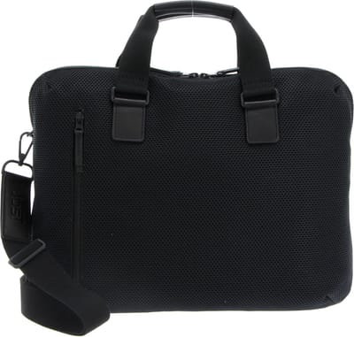 JOST Business tas Laptoptas met laptopvak Mesh Man Business Bag Black Zwart