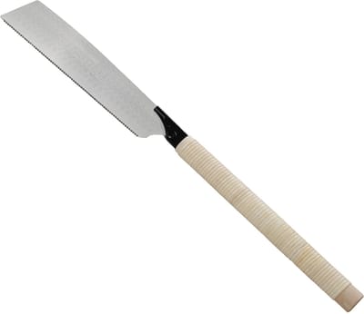 TRUTZHOLM Japanse Zaag Kataba 265mm - Premium Koolstofstaal Trekzaag - 0,6mm Flexibel Zaagblad 3D Geslepen Tanden Houtzaag