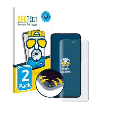 BROTECT - Screenprotector voor Samsung Galaxy A56 5G Enterprise Edition / A36 5G Enterprise Edition - Folie Beschermfolie matte volledig dekking 2 Stuks
