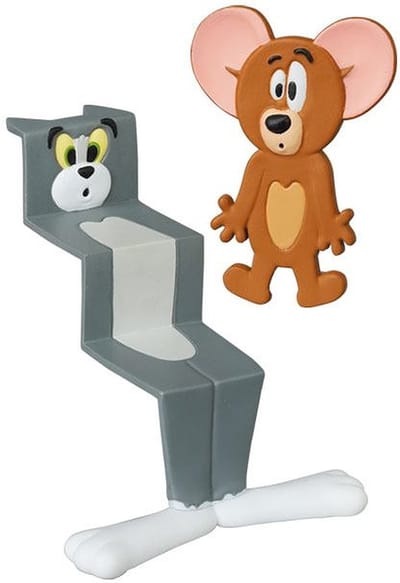 Tom & Jerry UDF Series 2 Mini Figure Tom & Jerry (Geperst) 4 - 10 cm