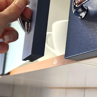 Zelfklevende Elastische Stootdempers Cilindervormig Ø8mm x 3mm Zwart (288 stuks) - Anti-slip Meubeldoppen