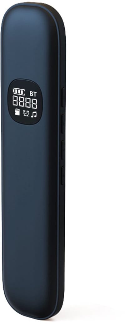 Slaapkussenluidspreker, mini draagbaar slaaphulpmiddel met botgeleiding, stereobas, Bluetooth-slaapbar, weergave van witte ruis, ondersteunt diepe slaap, volumeregeling en geschikt voor slaapkoptelefoons (zwart).