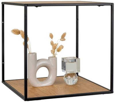 Vita wandplank - zwevende plank - display rack - moderne elegantie - 36 cm x 36 cm x 36 cm