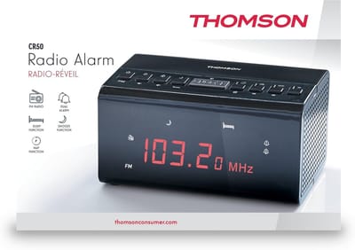Digitale Wekkerradio met FM Radio en Snooze Functie