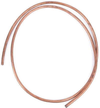 Dailygoody - 2M Zachte Koperen Buis - Koper Tubing - Ideaal voor Airco en Koelkast - 10mm Buitendiameter - C1100 T2 Koper - Geschikt voor Koelsystemen