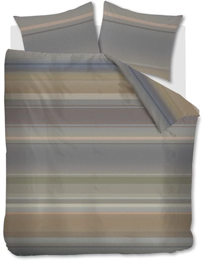 Kardol Beaming dekbedovertrek - Lits-Jumeaux - 240x200/220 - Blauw Grijs