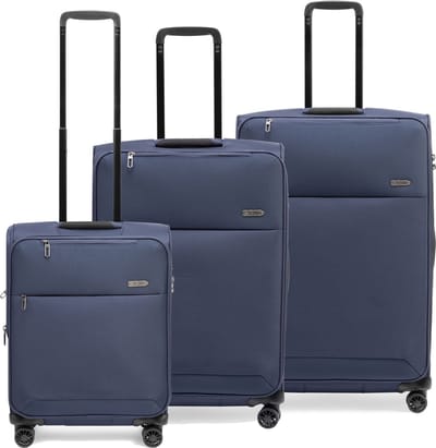 Epic Discovery 4 wielen Trolley 77 cm - Zachte bagage - TSA slot - navyblue