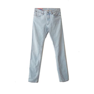 Acne Studios Blauwe Katoenen Skinny Jeans