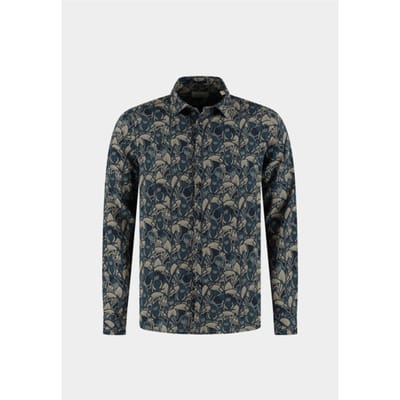 Dstrezzed Ds_dax Shirt Dk. Navy Größe: S | Casual hemden Outlet | Herren | Blau