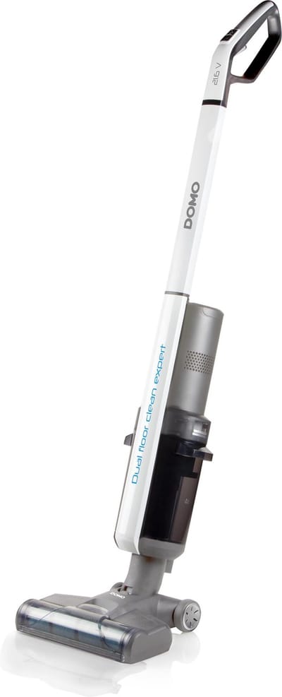 DOMO DO236SW Vloerreiniger Dual Floor Clean Expert - Stofzuiger met dweilsysteem - 21,6 V Li-ion