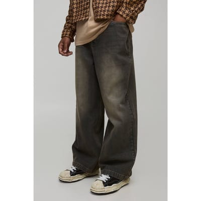 Essential Parachute Fit Jeans | Stone | Size 48R