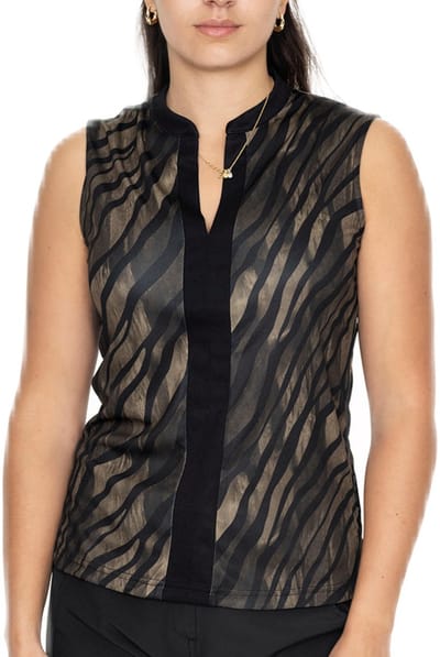 Func Factory dames Top Zoe black wood maat 36