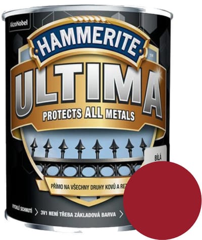 Hammerite ULTIMA 0,75, Rood Matt