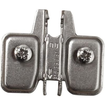 burgbad replacement mounting plate for hinges 300001905