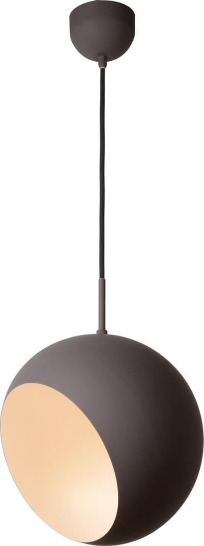 Lucide Bobo - Hanglamp - LED - Ã˜28 - Grijs