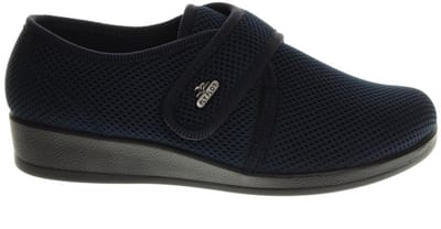 Fly Flot Pantoffels Gesloten Blauw Gaatjes maat 36