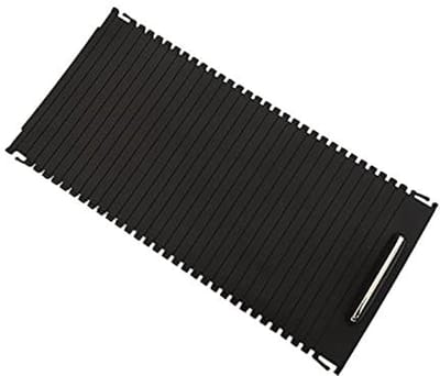 Allecto - Center Console Roller Blind - Waterdicht - Zwart - Opbergfunctie - Geschikt voor Mercedes C-Class W204/S204 E-Class W212/S212