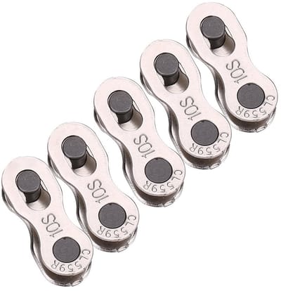 Dailygoody - Set van 5 Pairs Fiets Ketting Koppeling Snelontkoppeling 6-9 Versnellingen