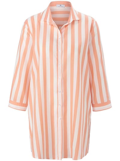 Lange blouse 3/4-mouwen Van Peter Hahn wit