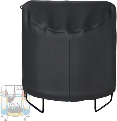 Trampoline Afdekhoes - Beschermhoes - Bescherming Buiten - Waterdicht Scheurbestendig - 127 x 60 cm - Zwart