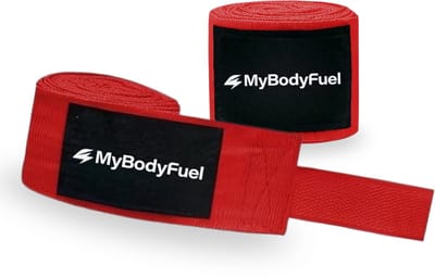 MyBodyFuel - Bandage Boksen - Boks Bandage & Kickboks Bandage - 5m - 2 Stuks Rood