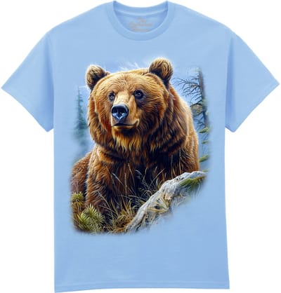 Beer Bear Portrait The Coloured House T-shirt M
