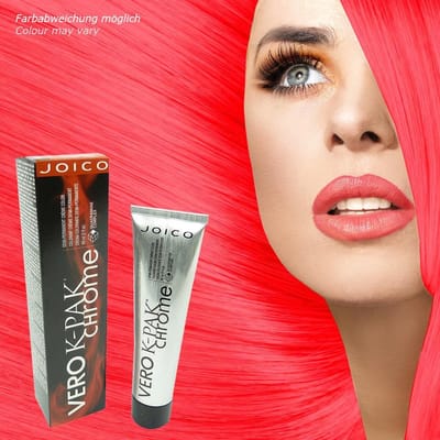 Joico Vero K-Pak Chrome - Demi Permanent Cream Hair Color 60ml - RR Really Red
