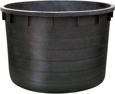 750 liter Kuip Zwart - Bomen - Plantcontainer