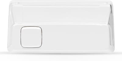 Slimme Belknop - Draadloze Deurmelder - Toegangscontrole Huis - Weerbestendige Behuizing - 72 x 25 x 36 cm - Wit