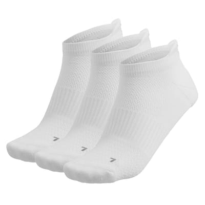 Morethansocks - Fitness sneaker sokken - Unisex - Maat 35 t/m 47 - 3-Paar - Sneaker sportsokken noshow - fitness - fitnessokken