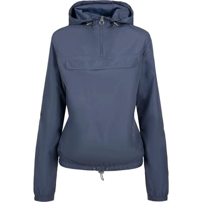Urban Classics - Basic Pullover Jas - XS - Blauw