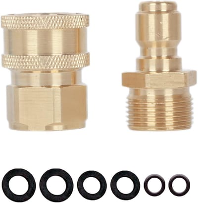 Outdoor Tap Hose Connector Kit - Hose Adapter - Hose Pipe Fittings - Garden Hose Pipe Tube - Car Washer Connectors Set