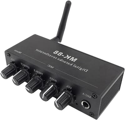 Audio Mixer Kaart - Versterker Decoder - Muziek Maken - Met Bluetooth - 236 Gram - Zilver