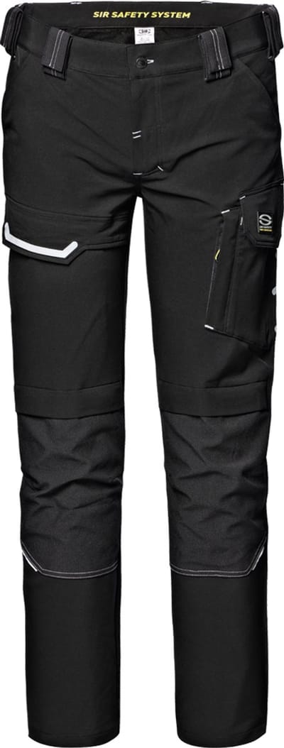 SIR SAFETY PALLADIUM CARGO Werkbroek HEREN Veiligheidsbroek Zwart - Met Kniezak - Stretch - Ripstop
