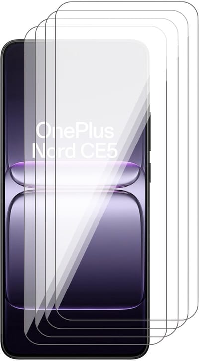 Screenprotector geschikt voor OnePlus Nord CE 5 - 4x Glas Screen Protector