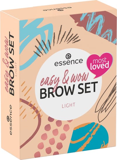 Essence Easy & Wow Brow Set Light – Wenkbrauw Gift Set