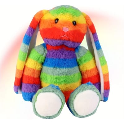 Kawaii Paashaas Pluche Speelgoed Lange Oren Kleurrijk Knuffeldier Pop Zacht Sierkussen voor Pasen Valentijnsdag Cadeau red