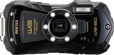 Pentax WG-90 compact camera Zwart