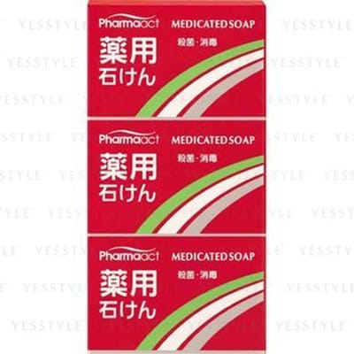 KUMANO COSME - Pharmaact Soap Set 3 pcs