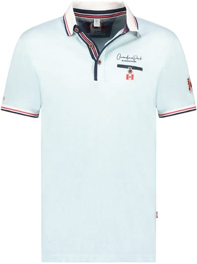 Canadian Peak Expedition Heren Polo Shirt Kblendeak Sky Blue - XL