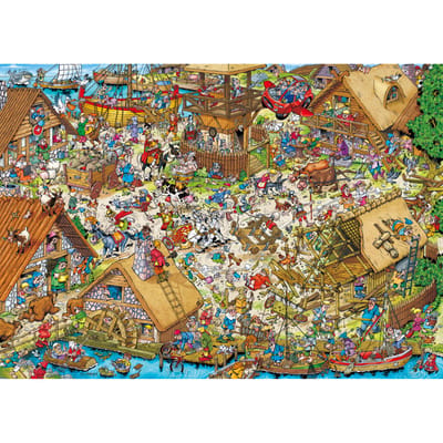 Ravensburger Ray's Comic Series - Time Travel 1 - Classical Era - 1000 stukjes Legpuzzel