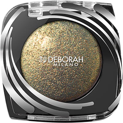 Deborah Milano - Precious Color Oogschaduw – True Green 07 - Super-Gepigmenteerde Mono Eyeshadow Met Intense Groene Kleur - Parelmoer Finish - Wet & Dry Veelzijdigheid - Langhoudend - Voor Dramatische & Glam Looks