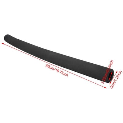 Buis Spons Schuim Zacht Stuur Handvatten Afdekdop Accessoires black